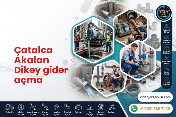 Çatalca Akalan Dikey gider açma