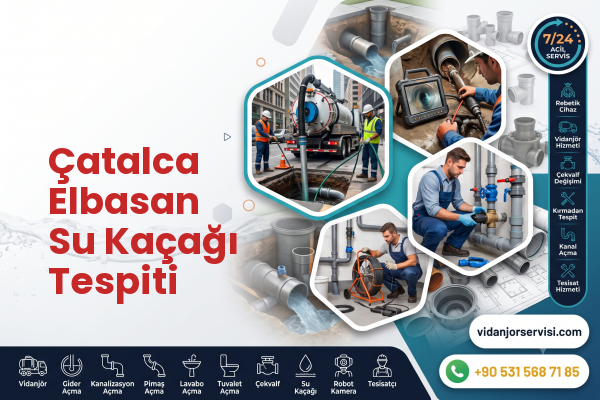 Çatalca Elbasan Su Kaçağı Tespiti