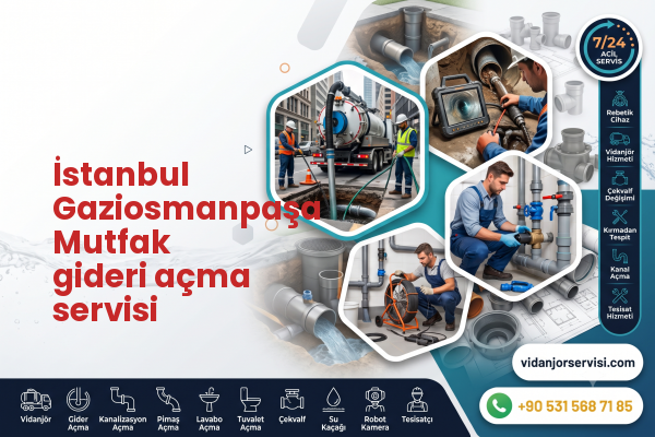 İstanbul Gaziosmanpaşa Mutfak gideri açma servisi