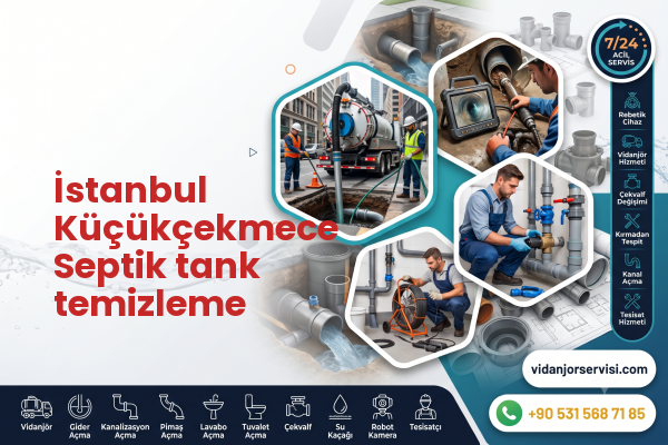 İstanbul Küçükçekmece Septik tank temizleme