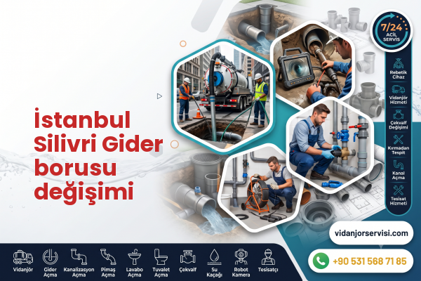 İstanbul Silivri Gider borusu değişimi