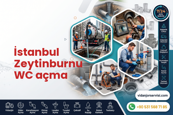 İstanbul Zeytinburnu WC açma