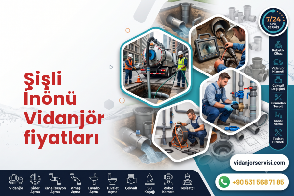 Şişli İnönü Vidanjör fiyatları