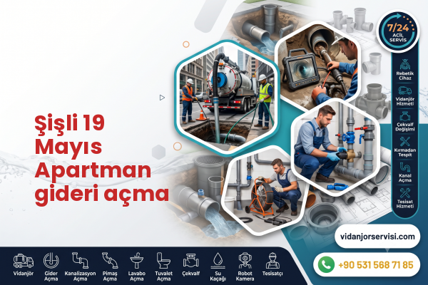 Şişli 19 Mayıs Apartman gideri açma