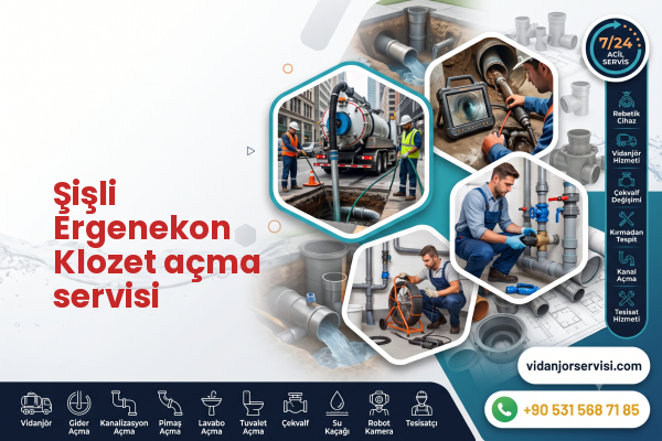 Şişli Ergenekon Klozet açma servisi
