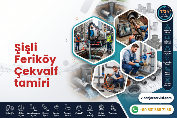 Şişli Feriköy Çekvalf tamiri