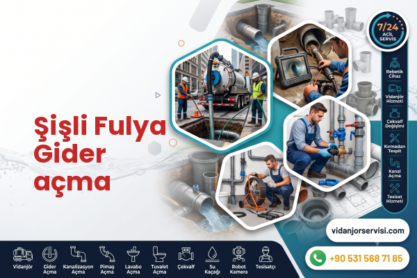 Şişli Fulya Gider açma