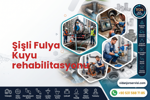 Şişli Fulya Kuyu rehabilitasyonu