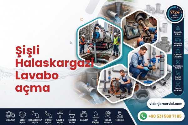 Şişli Halaskargazi Lavabo açma