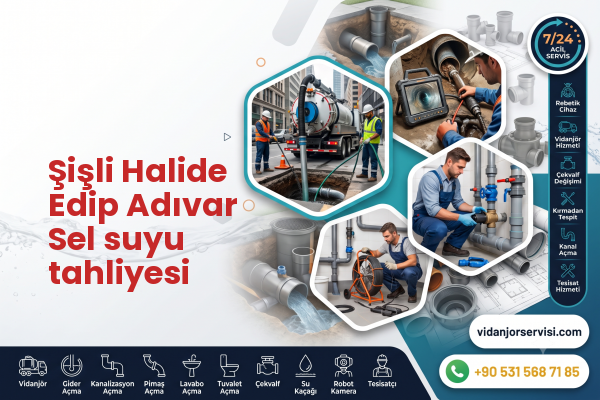 Şişli Halide Edip Adıvar Sel suyu tahliyesi