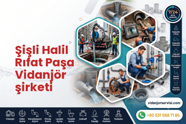 Şişli Halil Rıfat Paşa Vidanjör şirketi