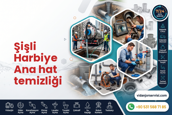 Şişli Harbiye Ana hat temizliği