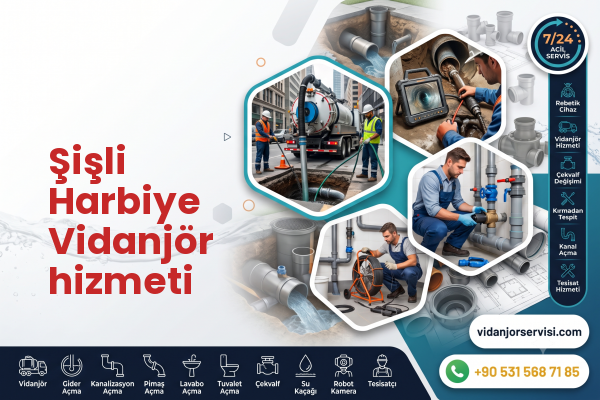 Şişli Harbiye Vidanjör hizmeti