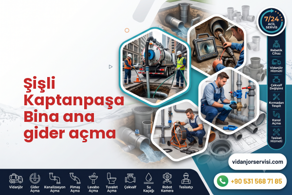 Şişli Kaptanpaşa Bina ana gider açma