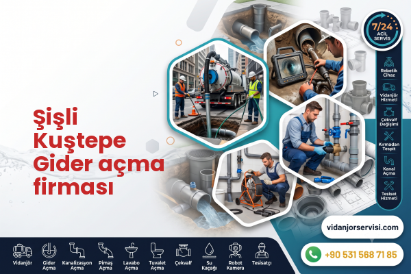 Şişli Kuştepe Gider açma firması