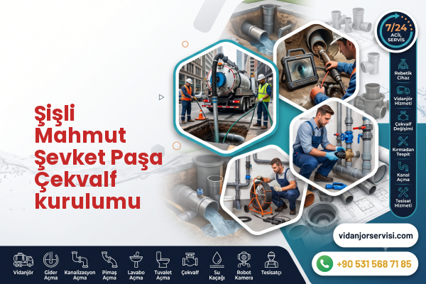 Şişli Mahmut Şevket Paşa Çekvalf kurulumu