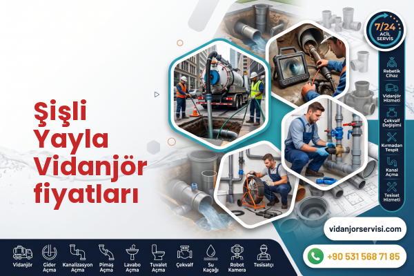 Şişli Yayla Vidanjör fiyatları