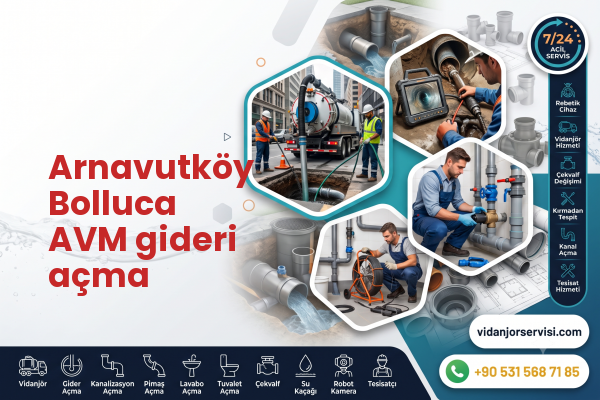 Arnavutköy Bolluca AVM gideri açma