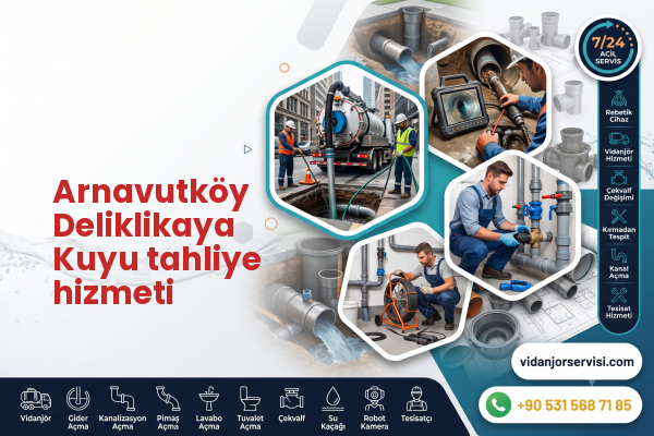 Arnavutköy Deliklikaya Kuyu tahliye hizmeti