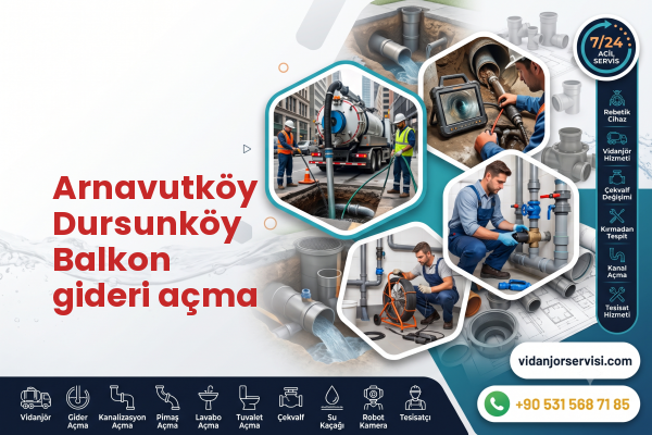 Arnavutköy Dursunköy Balkon gideri açma
