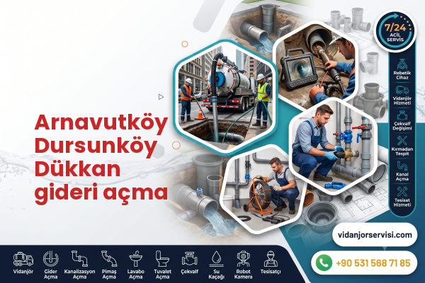 Arnavutköy Dursunköy Dükkan gideri açma