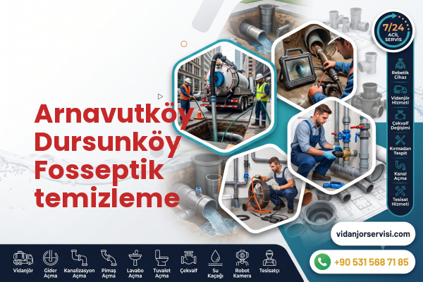Arnavutköy Dursunköy Fosseptik temizleme