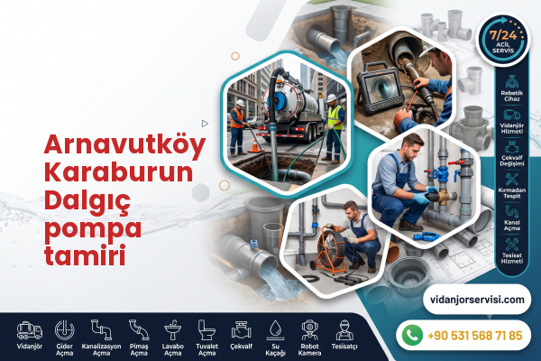 Arnavutköy Karaburun Dalgıç pompa tamiri