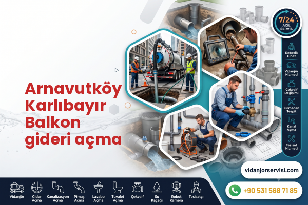 Arnavutköy Karlıbayır Balkon gideri açma