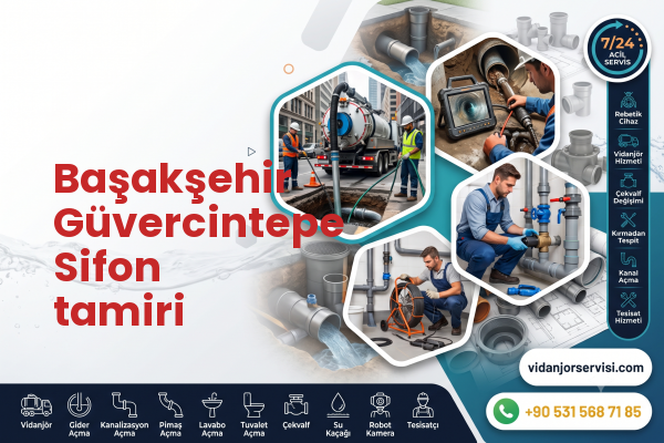Başakşehir Güvercintepe Sifon tamiri
