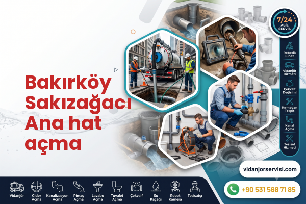 Bakırköy Sakızağacı Ana hat açma