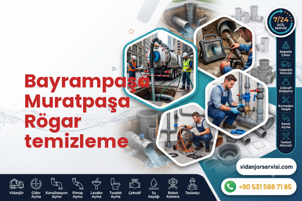 Bayrampaşa Muratpaşa Rögar temizleme