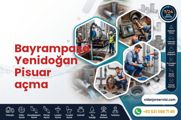 Bayrampaşa Yenidoğan Pisuar açma