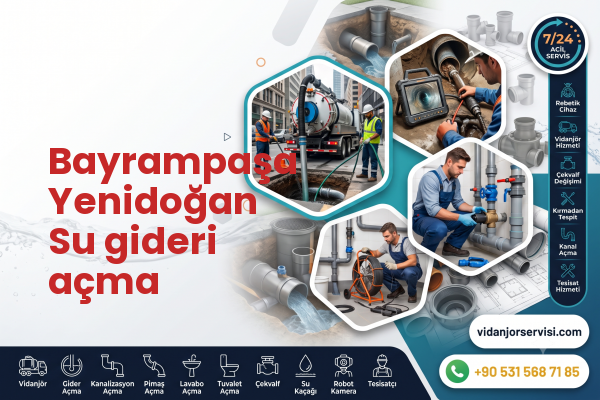 Bayrampaşa Yenidoğan Su gideri açma