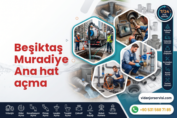 Beşiktaş Muradiye Ana hat açma