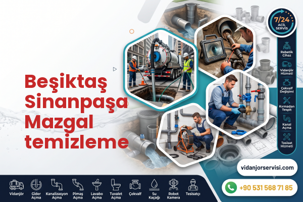 Beşiktaş Sinanpaşa Mazgal temizleme