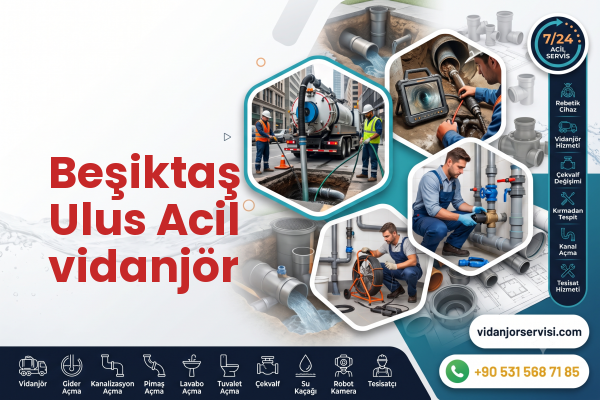Beşiktaş Ulus Acil vidanjör
