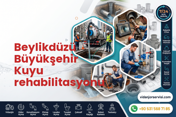 Beylikdüzü Büyükşehir Kuyu rehabilitasyonu