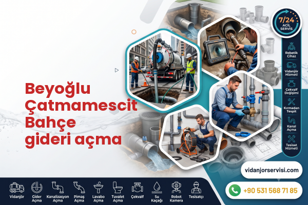 Beyoğlu Çatmamescit Bahçe gideri açma
