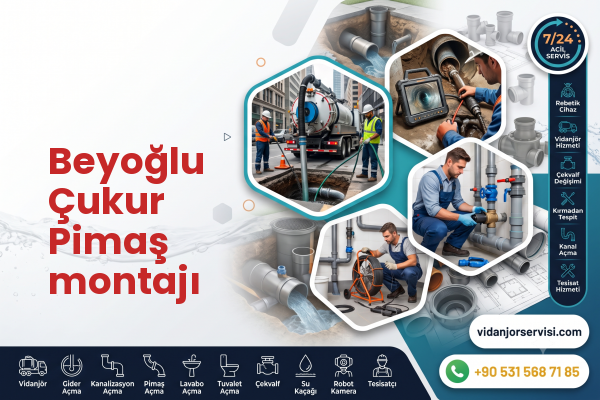 Beyoğlu Çukur Pimaş montajı