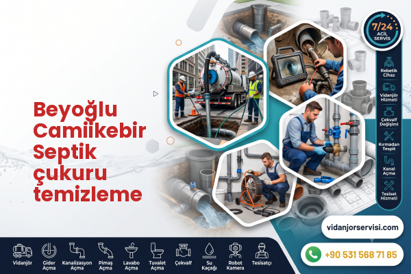 Beyoğlu Camiikebir Septik çukuru temizleme