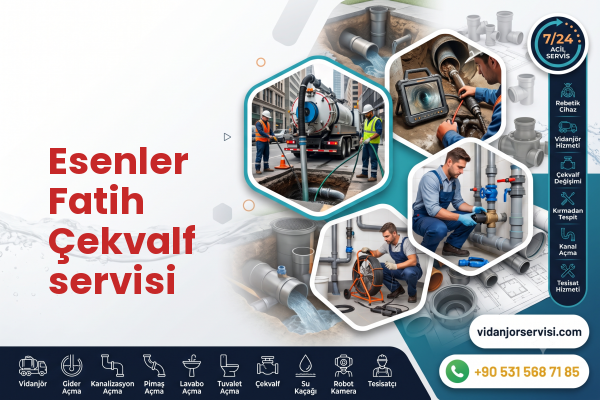 Esenler Fatih Çekvalf servisi