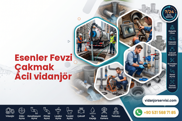 Esenler Fevzi Çakmak Acil vidanjör