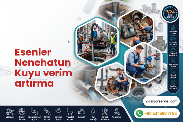 Esenler Nenehatun Kuyu verim artırma