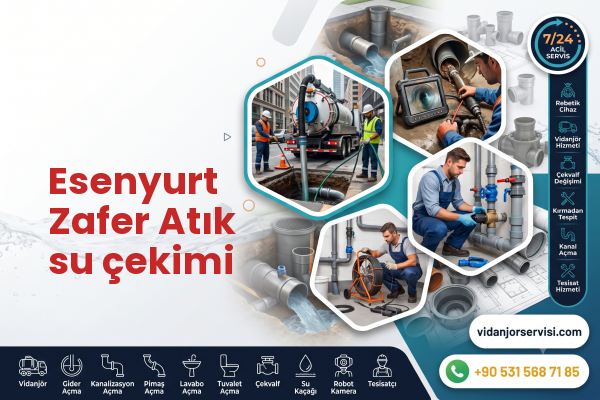 Esenyurt Zafer Atık su çekimi