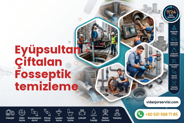 Eyüpsultan Çiftalan Fosseptik temizleme