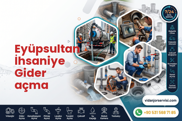 Eyüpsultan İhsaniye Gider açma