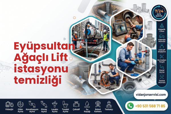Eyüpsultan Ağaçlı Lift istasyonu temizliği