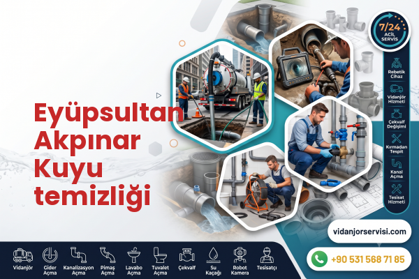 Eyüpsultan Akpınar Kuyu temizliği