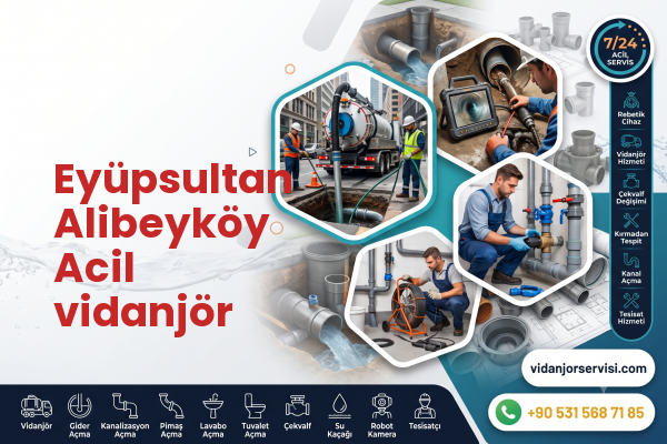 Eyüpsultan Alibeyköy Acil vidanjör