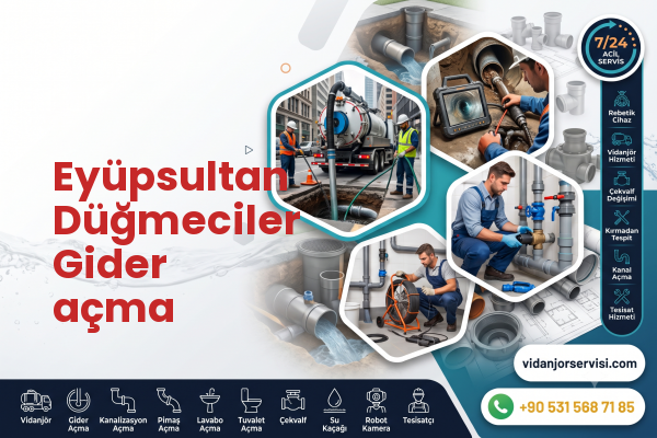 Eyüpsultan Düğmeciler Gider açma